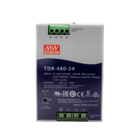 TDR-480-24  明纬驱动电源 480w三相电源